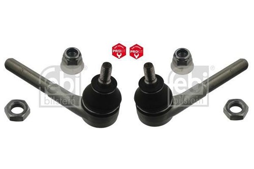 Pair tie track rod end - track,
