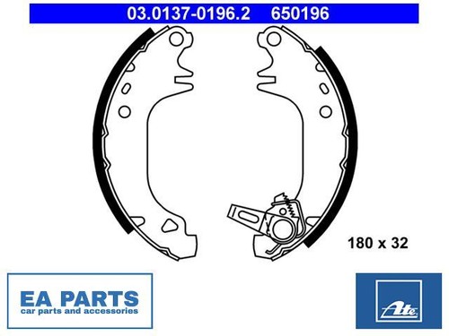 Brake shoe set for citroën - shoe,