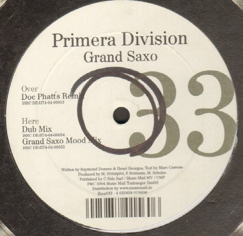 Primera division grand - -,
