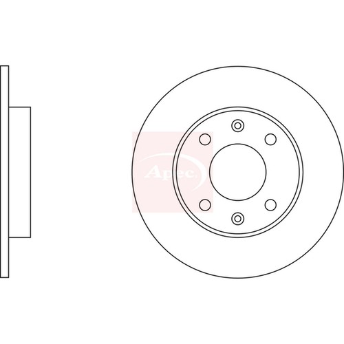 Brake discs solid for - brake,