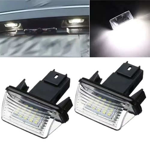 Car led license - license, number