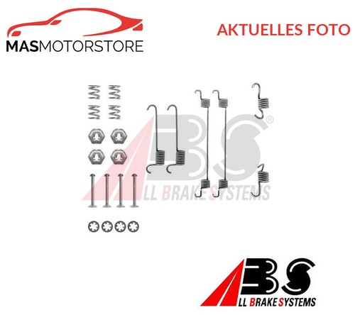 Brake shoes accessory set drum