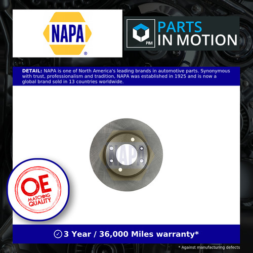 Brake discs pair solid - pair,