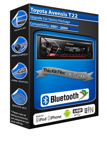 Toyota avensis car stereo - avensis,