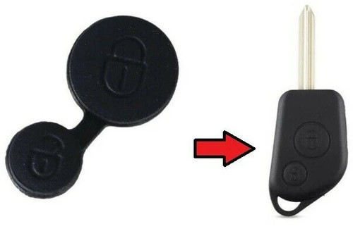 Button key rubber pad repair - key,