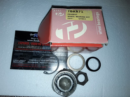 Wheel bearing kit rear - bearing, peugeot